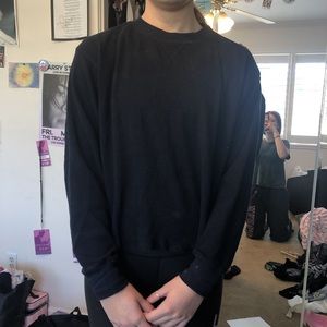 Navy Blue Brandy Melville Long Sleeve